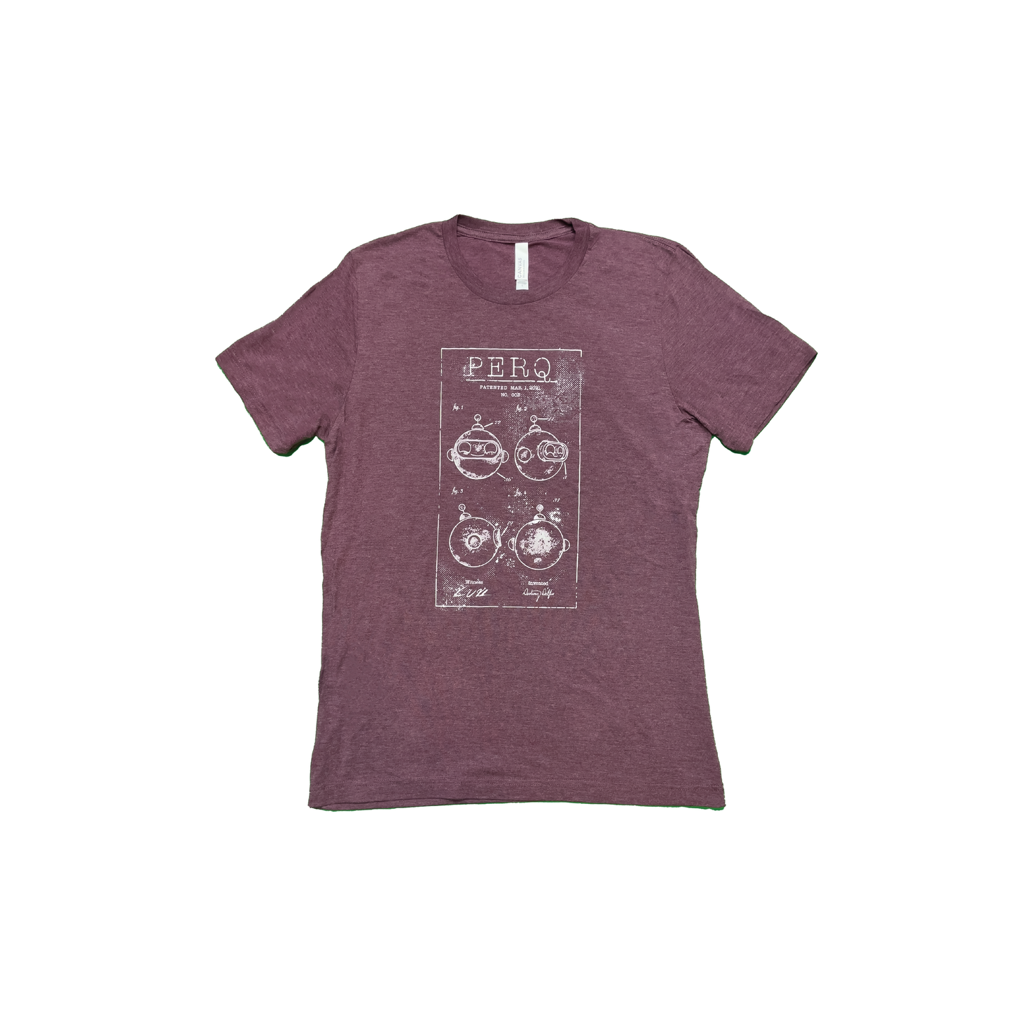 PERQ Patented Maroon Shirt