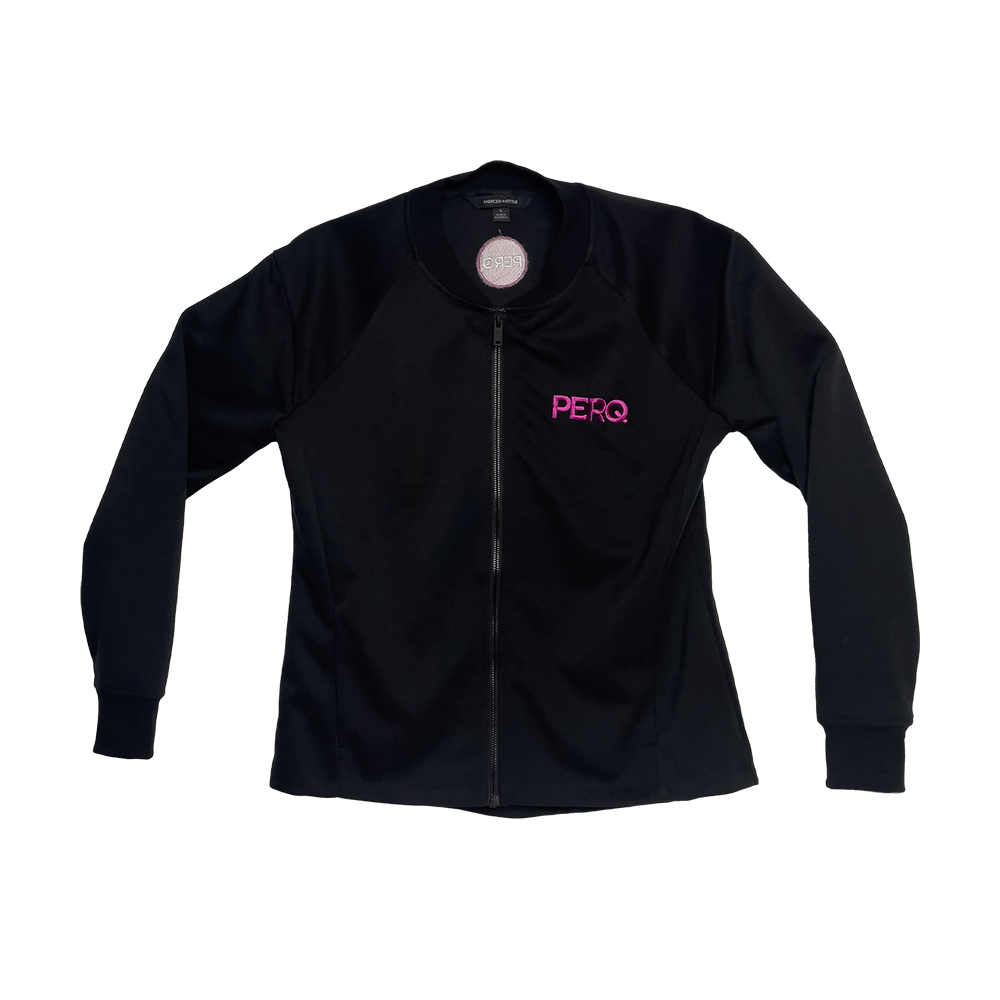 PERQ Black Full Zip Jacket