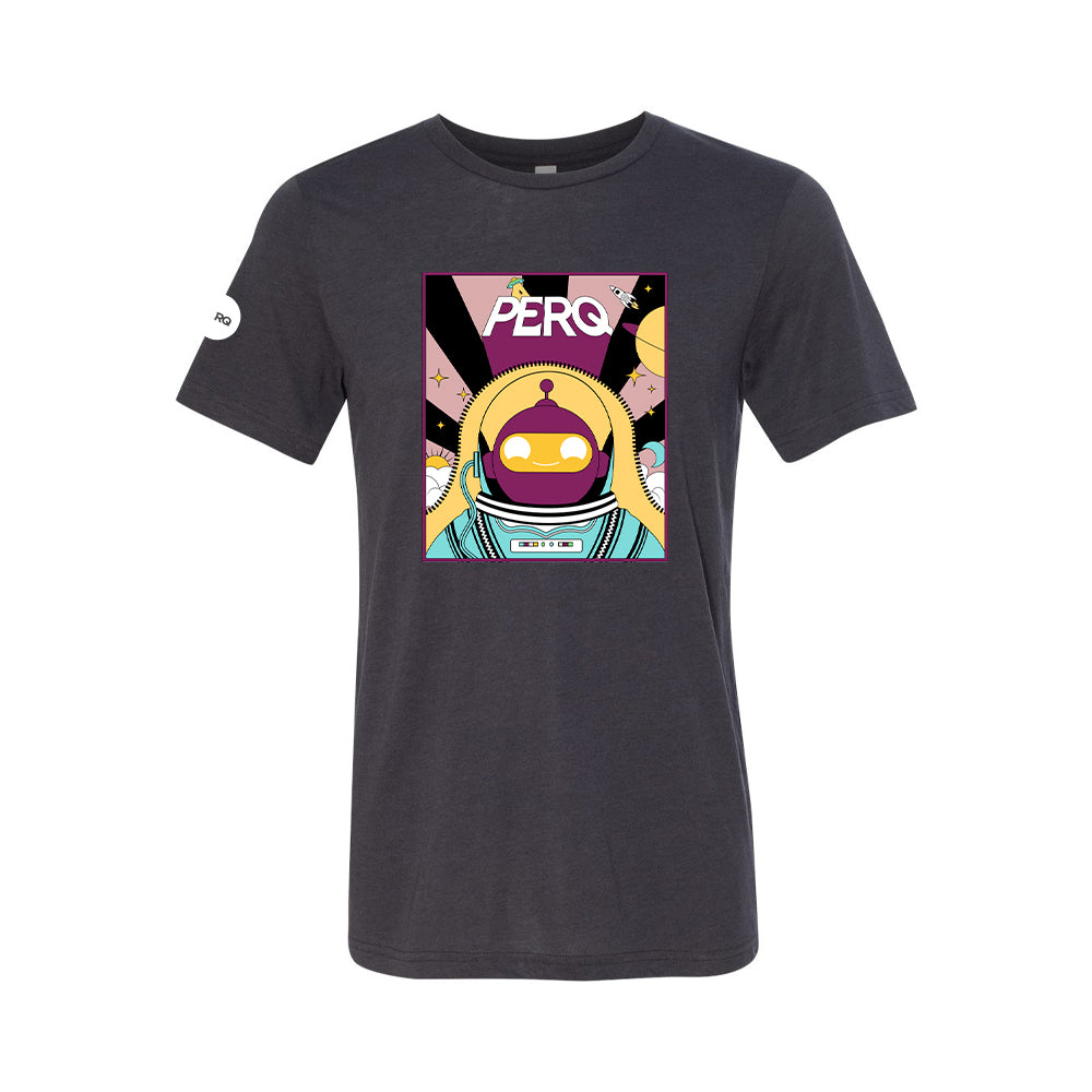 BELLA + CANVAS Unisex Triblend Tee - Space Bot T-Shirt