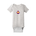 Infant Short Sleeve Bodysuit (Heather Grey)