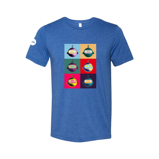 BELLA + CANVAS Unisex Triblend Tee - Warhol Bot T-Shirts